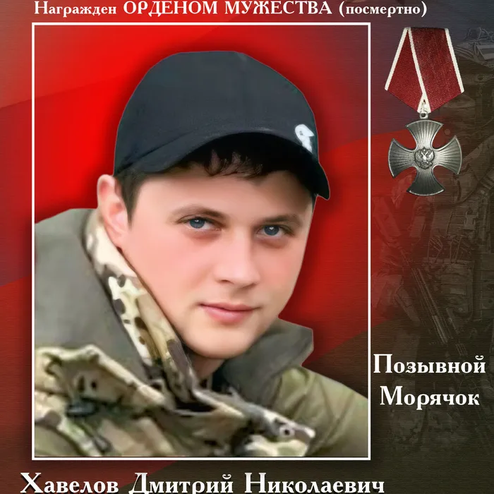 ХАВЕЛОВ  Дмитрий Николаевич  (10.04.1993 – 21.05.2023 гг.)